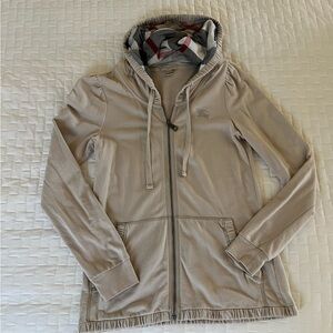 Burberry Beige Hooded Jacket